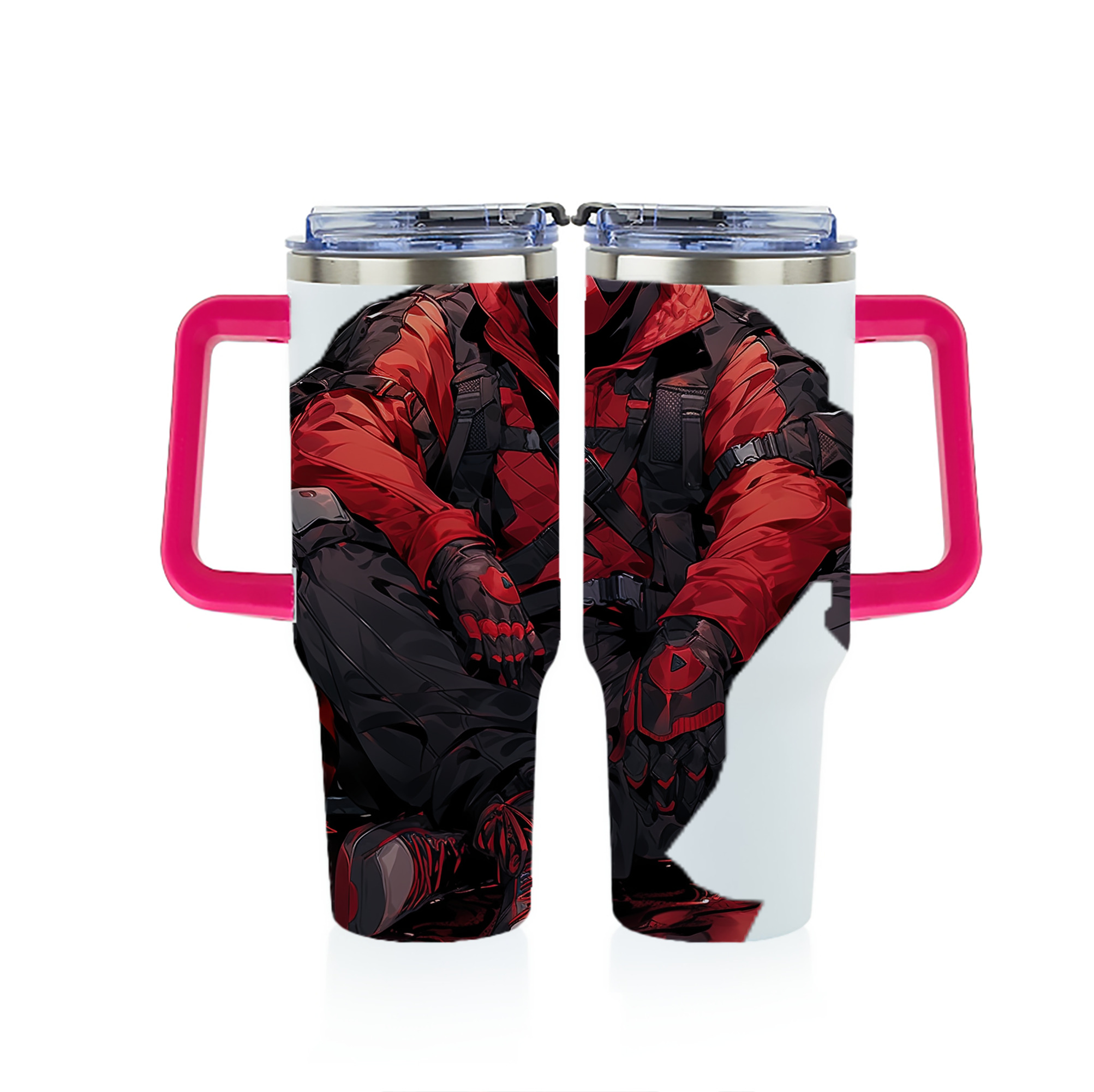 （画像用） Deadpool デッドプール 1200ｍLフルプリント車用タンブラー